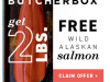 Butcher Box – FREE Alaskan Salmon + $20 Off!