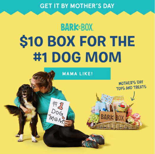 BarkBox Coupon Code – $10 First Box + Mother’s Day Theme!!