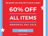 Fabletics New VIP Member Memorial Day Sale – Save 60% Off!
