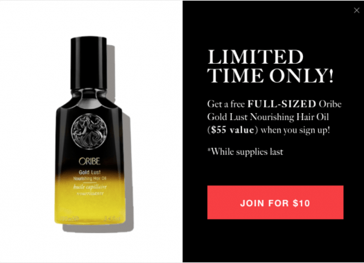 Allure Beauty Box - FREE Oribe Gold Lust Nourishing Hair Oil + $5 Off!