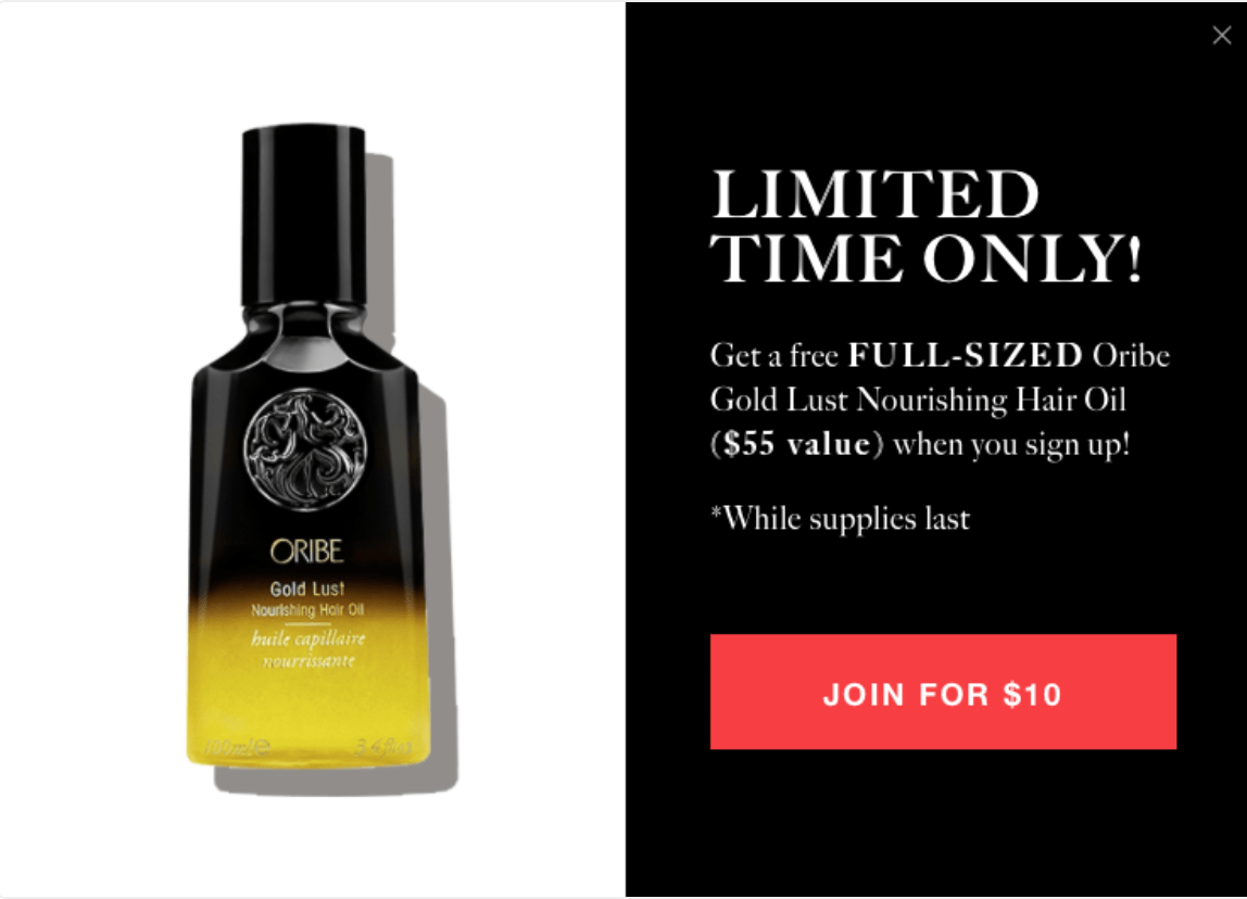 Allure Beauty Box – FREE Oribe Gold Lust Nourishing Hair Oil + $5 Off!