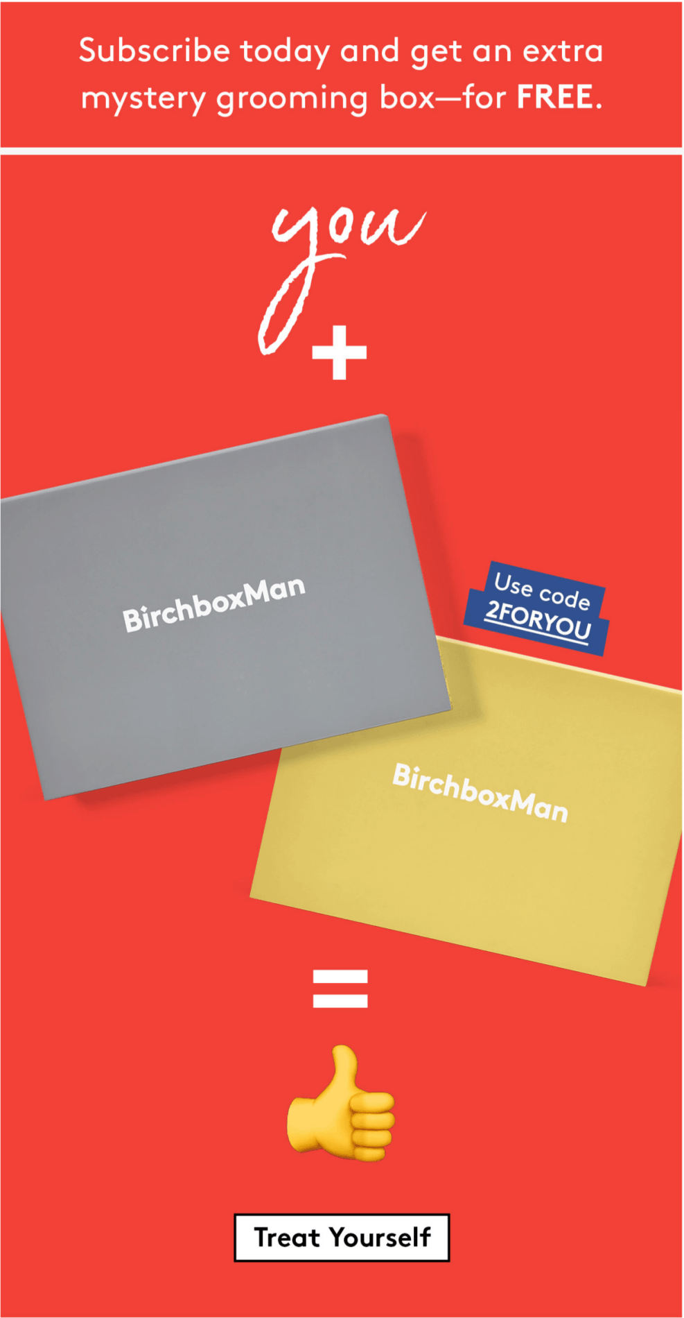 Birchbox Man Coupon: FREE Bonus Box with New Subscription