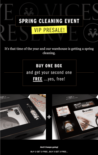 Robb Vices Coupon Code – Buy One Past Box, Get One Free!