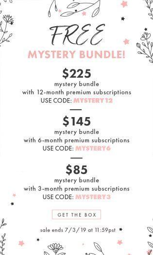 Bombay & Cedar Free Mystery Bundle with New Subscriptions!
