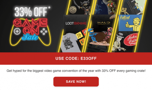 Read more about the article Loot Crate Sale – Save 33% Off Select Crates!