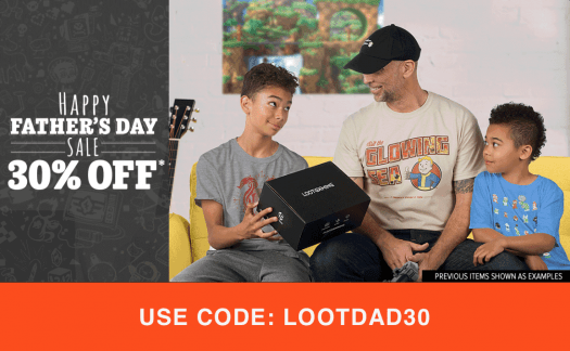 Read more about the article Loot Crate Father’s DaySale – Save 30% Off Select Crates!