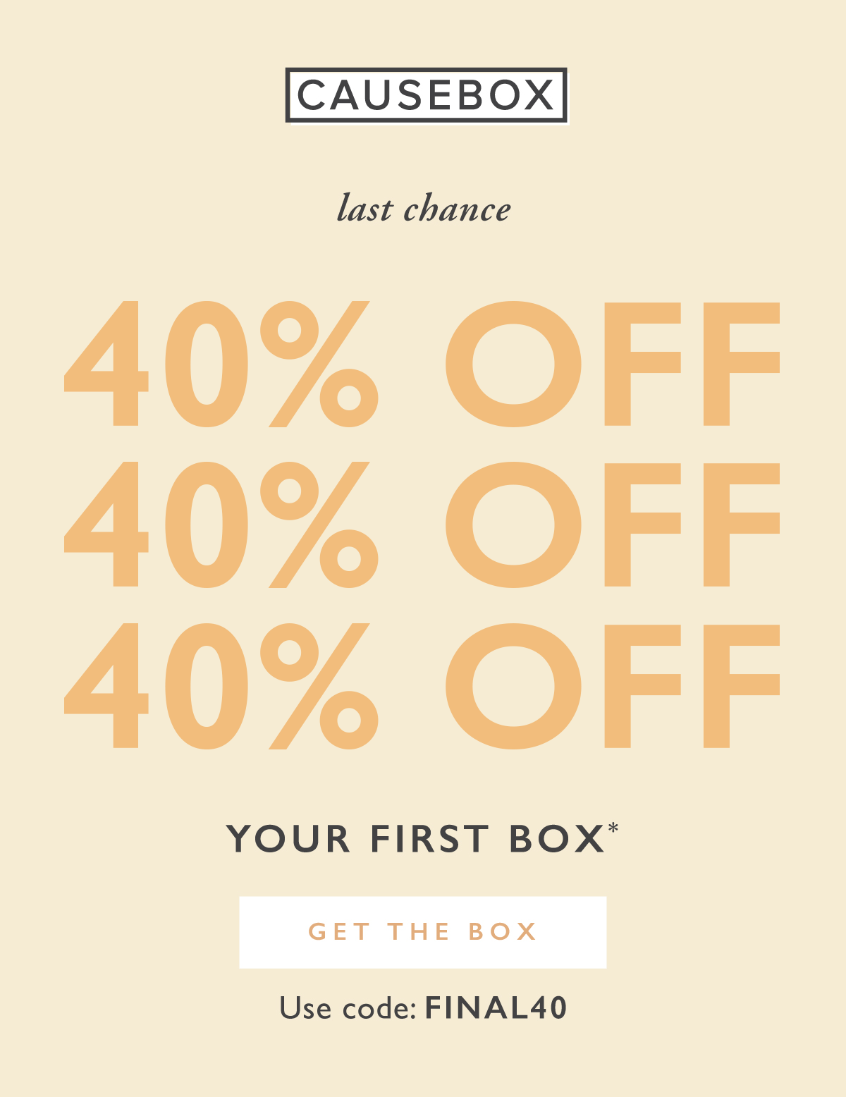 Read more about the article CAUSEBOX Summer 2019 Box – Last Call + 40% Off