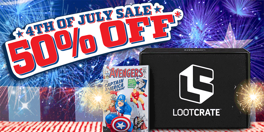 Read more about the article Loot Crate 4th of July Sale – Save 50% Off Select Crates!