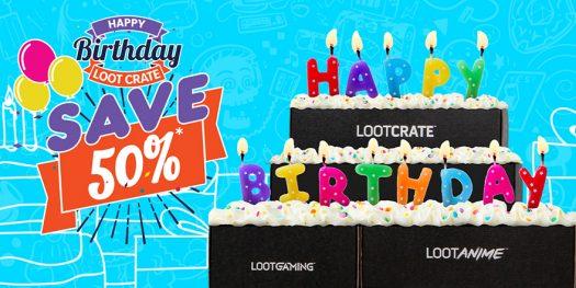 Loot Crate Birthday Sale – Save 50% Off Select Crates!