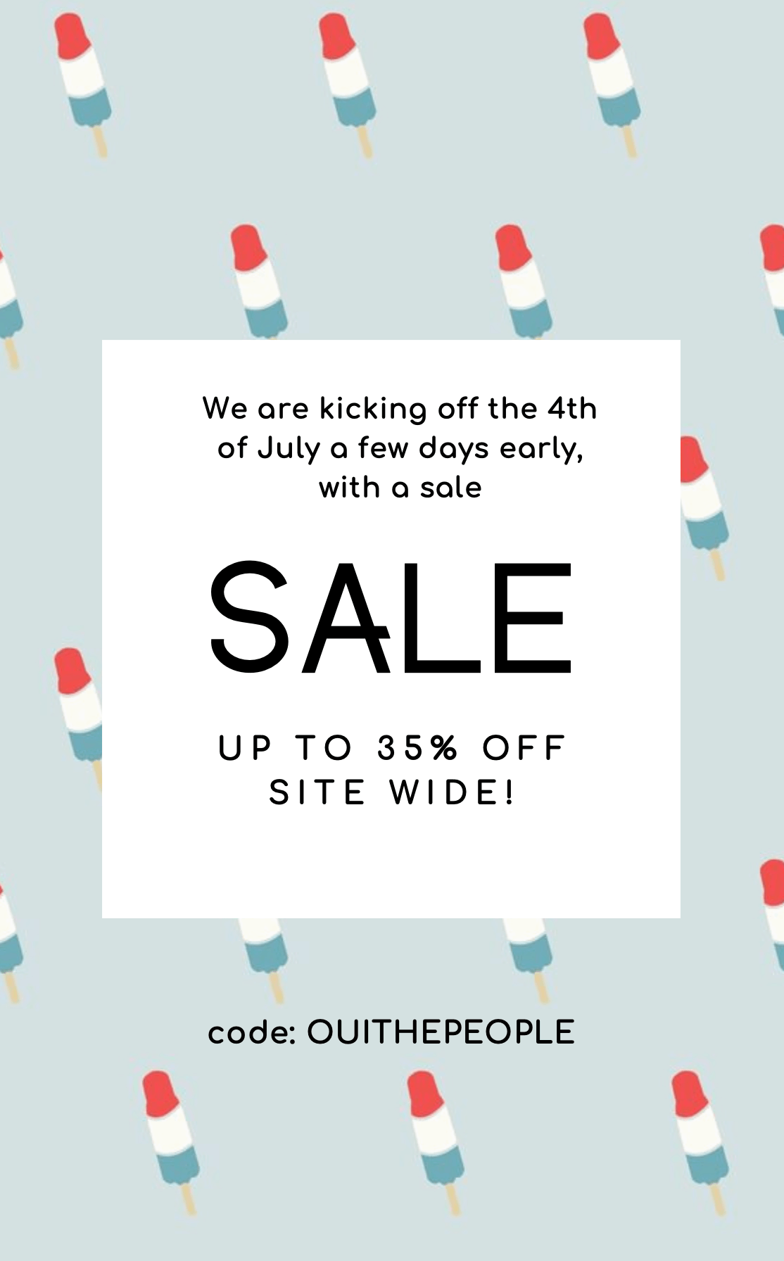 Oui Please 4th of July Coupon Code – 35% Off Sitewide!