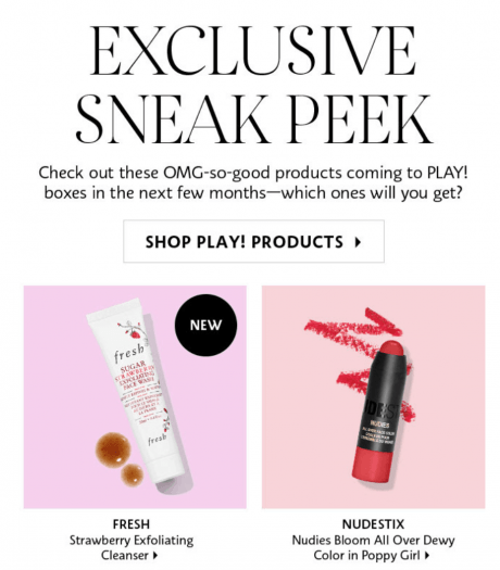 Play! by Sephora August 2019, September 2019 & Future Box Spoilers!