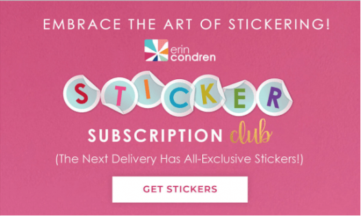 Erin Condren September 2019 Sticker Club - On Sale Now + Spoilers!
