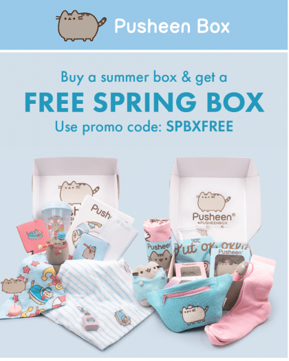 Pusheen Box Coupon – FREE Spring Box With Subscription!