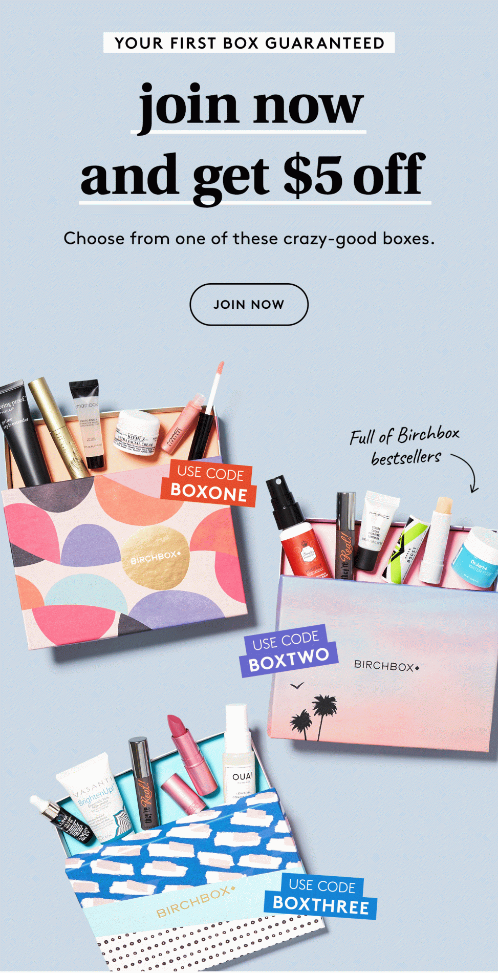 Read more about the article Birchbox $5 Off Your Pick of Three Boxes!