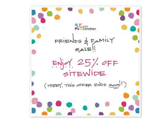 LAST CALL: Erin Condren Friends & Family Sale – Save 25%!