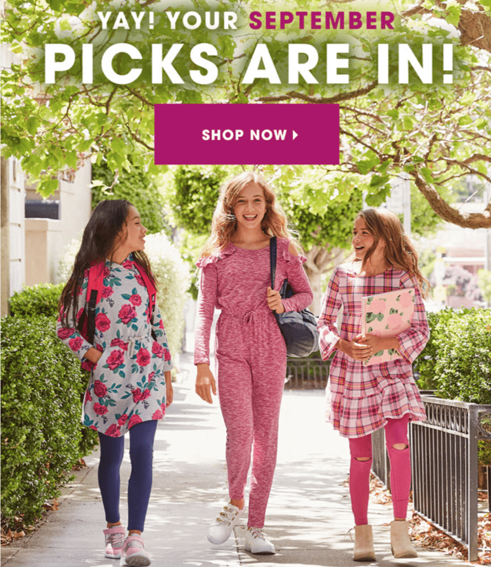 Read more about the article September 2019 FabKids Selection Time + New Subscriber Offer