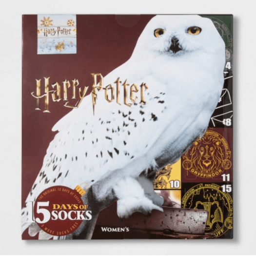 Read more about the article Women’s Harry Potter Owl 15 Days of Socks Advent Calendar – On Sale Now