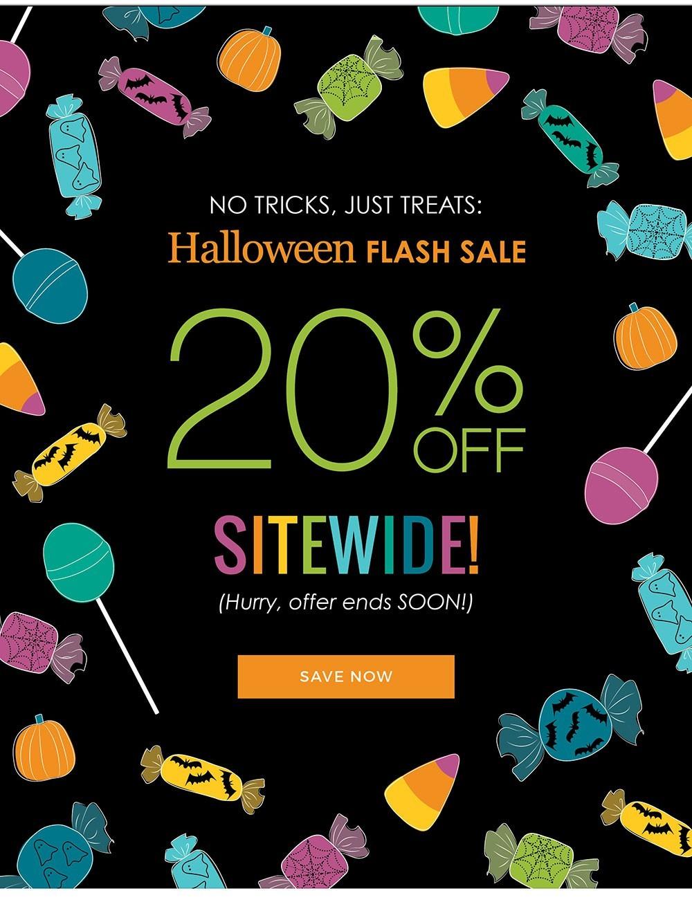 FINAL HOURS!!  Erin Condren Halloween Flash Sale – Save 20%!