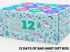 Bad Habit Boutique 12 Days of Christmas Advent Gift Box for Kids