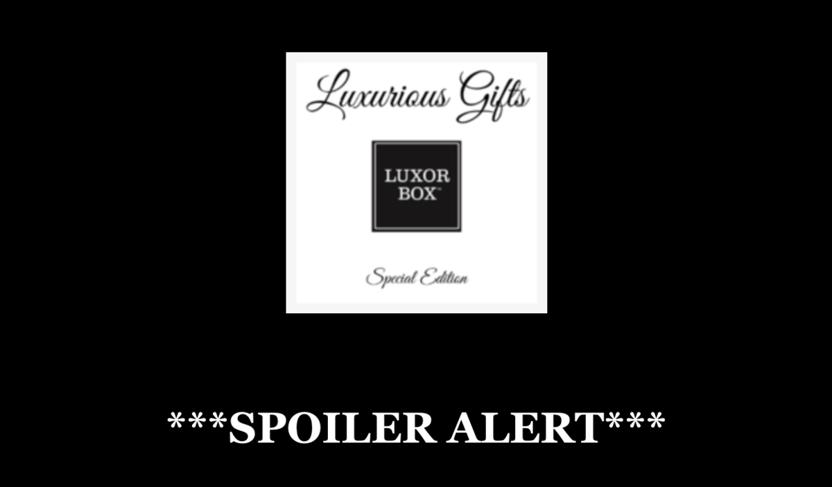 Read more about the article Luxor Box Luxurious Gifts Box Item Spoiler #3