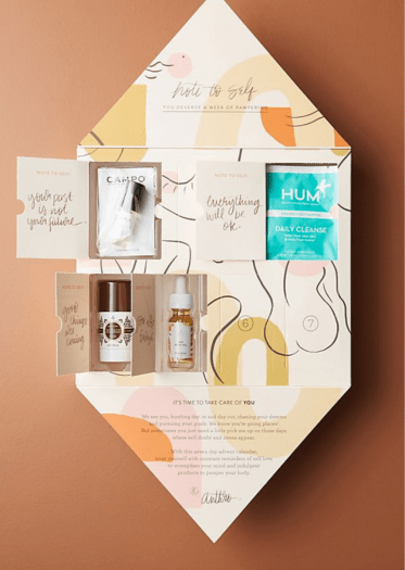 Anthropologie Seven Days of Self-Care Advent Calendar - On Sale Now!