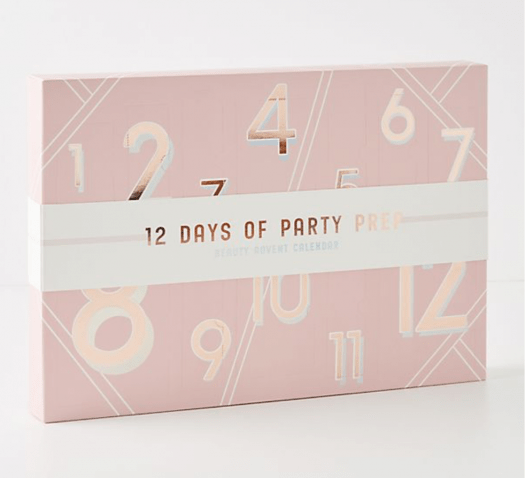 Anthropologie 12 Days of Party Prep Beauty Advent Calendar - On Sale Now!