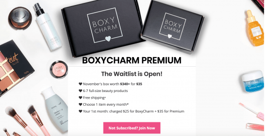 BOXYCHARM November 2019 Premium Box – Waitlist Open!