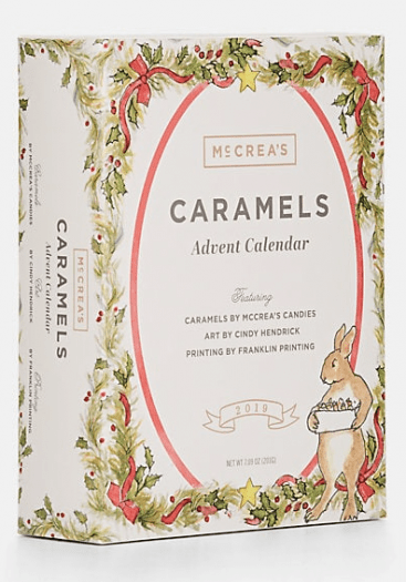 McCrea’s Candies’ 2019 Caramel Advent Calendar