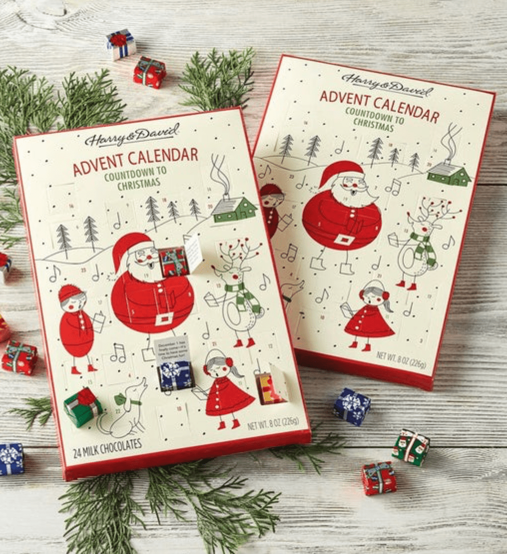 Harry & David Chocolate Advent Calendar Duo Subscription Box Ramblings
