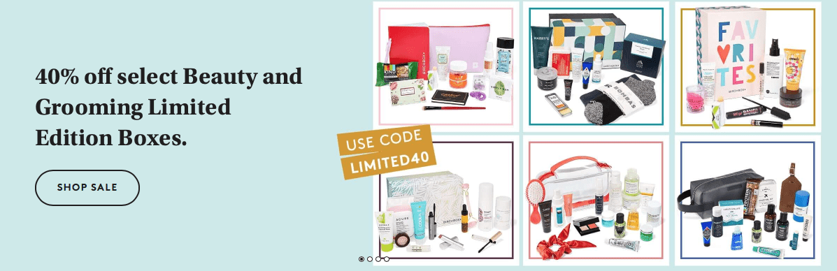 Read more about the article Birchbox Limited Edition Boxes – Save 40% Off!