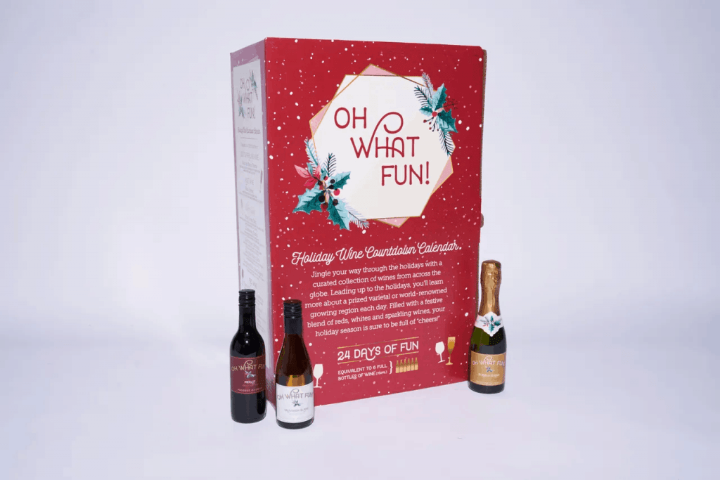 Kroger What Fun! Holiday Wine Countdown Calendar - In Stores 11.1.19