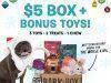 BarkBox Black Friday Coupon Code – $5 First Box + Free Extra Toys!