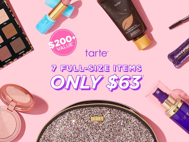 Read more about the article EXTENDED: tarte Create Your Own 7-Piece Custom Kit for $63 – On Sale Now!
