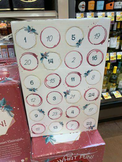 Kroger What Fun! Holiday Wine Countdown Calendar - In Stores NOW!!!