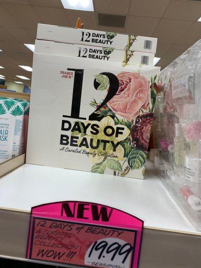 Trader Joe's 12 Days of Beauty Advent Calendar - On Sale Now!