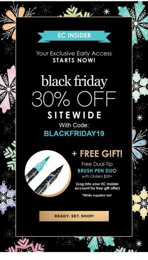Read more about the article LAST CALL!  Erin Condren Early Black Friday Sale for EC Insiders – Save 30% Off EVERYTHING+ Free Gift!