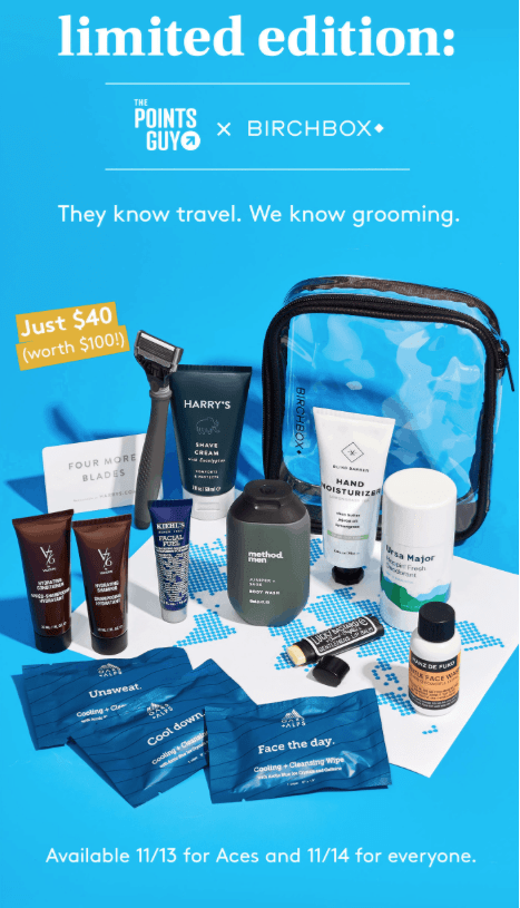 Read more about the article Birchbox Grooming x The Points Guy Limited Edition Box + Coupon Code!