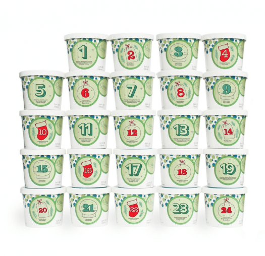 eCreamery Advent Calendar Party Cup Collection – 24 Party Cups