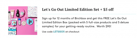 Birchbox Black Friday Deals