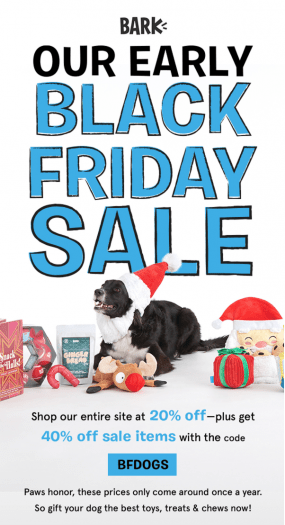 Read more about the article BarkShop – 20% Off for Black Friday!