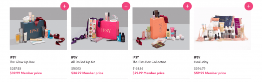 Ipsy Holiday Gift Sets - On Sale Now!