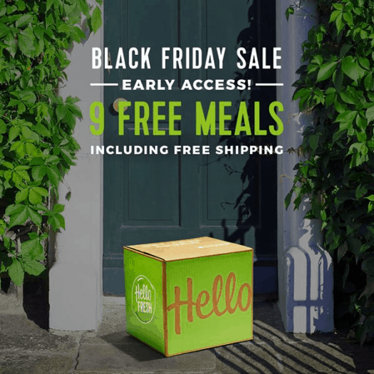 Hello Fresh Black Friday Sale – Save $90!