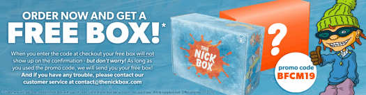 Nick Box Black Friday Coupon Code - Get a Free Bonus Box
