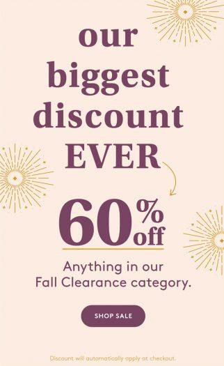Birchbox Fall Clearance Sale – Save 60% Off!