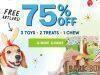 BarkBox Cyber Monday Coupon Code – $5 First Box + Free Extra Toys + Free Antlers!