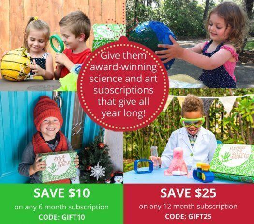 Read more about the article Green Kid Crafts Holiday Sale – Save up to $25