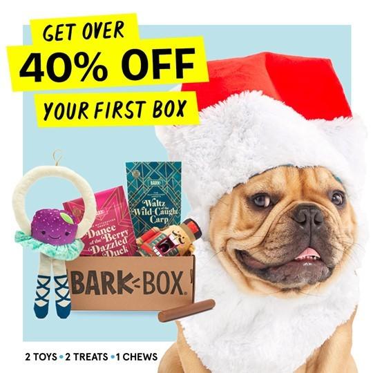 BarkBox Coupon Code – Save 40% Off Your First Box!