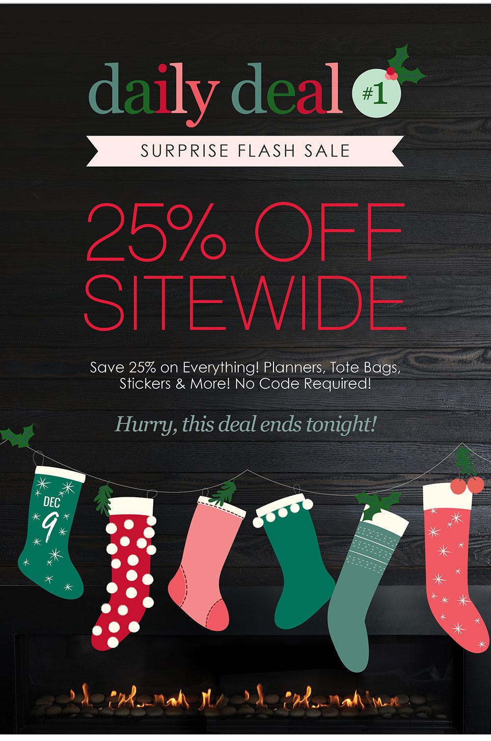Erin Condren Flash Sale – Save 25% Off EVERYTHING!