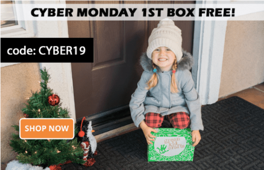 Green Kid Crafts Cyber Monday Sale - Get Your First Month FREE!