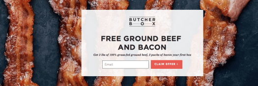Butcher Box - FREE Ground Beef and Bacon!
